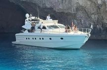 From Lefkimmi: Paxoi & Antipaxoi Luxury Boat Experience