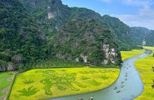 From Hanoi: Hoa Lu, Tam Coc, Mua Caves with Boat Trip & Biking