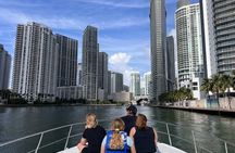 Miami Private 52 ft Boat Tour | Sandbar, Dolphins & Biscayne Bay!