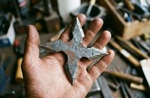Kyoto Make a Metal Shuriken in a Real Ninja House