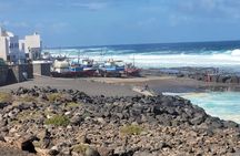 E-Road Bike Tour Lanzarote in El Golfo Green Lagoon