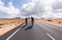 E-Road Bike Tour Lanzarote in El Golfo Green Lagoon