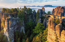 Terezin & Bohemian Switzerland from Prague: Bastei, Narnia & Café