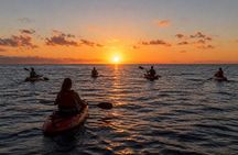 Kayaking trail at sunset Poris de Candelaria Cueva Bonita