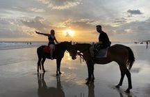 Sunset Seminyak Horseback Riding In The Beach Experience