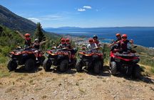 Quad tour to Makarska Riviera Off-road scenic ride & panoramic