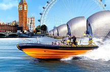 Speedboat Cruise Tour: Embankment OR Westminster Pier -70 minutes