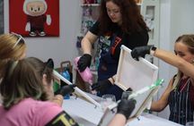 Alicante: Fluid Art-Therapy Workshop & Wine