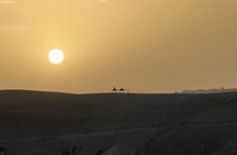Marrakech Agafay Desert Sunset Camel Ride Dinner Show & Transfer