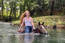 Horseback Riding Adventure in La Fortuna with River Crossings