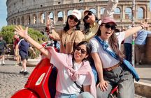 Rome Private Solo Vespa Tour with Pick-up from your Hotel