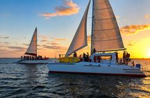 Sunset Catamaran Cruise in Miami with Open Bar and Appetizers