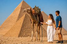 2 Golden full Days private Tour to sunrise camels Cairo pyramids museums cruise