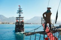 Alanya Boat Tour with Lunch, Soft Drinks and Hotel Pickup
