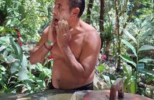 Llanos del Cortes Waterfall swim+ Hot springs-mud +Lunch