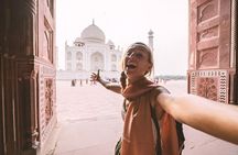 Private Taj Mahal, Agra Fort & Mehtab Bagh Tour from Delhi