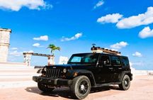 Cozumel by Jeep and Snorkel by Boat with Lunch