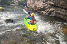Kayaking on the river Bidassoa - Basque Country