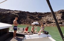 Santorini Joy Sailing Catamaran Cruise with BBQ & Drinks