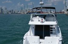 50ft + 2 Jet skis | Miami Yacht Rental | 13 Ppl Max