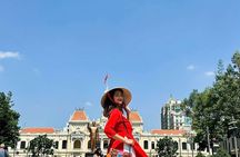 Ho Chi Minh City Ao Dai Try on Photo Experience in Saigon