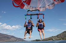 Kelowna Group Parasailing Tour and Boat Ride