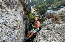 Kourtaliotiko Gorge : Waterfalls Abseiling Experience