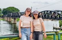Private Erawan Waterfall & Death Railway Tour from Kanchanaburi