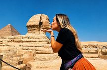 VIP Private Giza Pyramids Tour Camel Ride Professional Photos