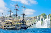 Antalya Pirate Boat at Düden Waterfall With Lunch and Soft Drinks