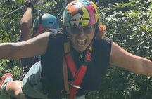 Ride the sky, Epic bicycle zipline tour