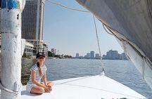 Cairo Tour: Market, Downtown, Lunch and Nile Felucca Boat