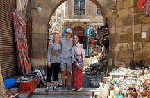 Cairo Tour: Market, Downtown, Lunch and Nile Felucca Boat