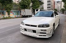 Self-Drive R34 Nissan Skyline: Tokyo & Daikoku PA JDM Tour