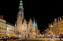 Wroclaw City walk by night, 2 hours (small group)
