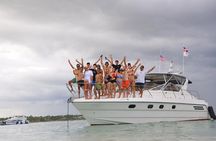 Luxury Yacht with Snorkel with BBQ and Sandbar