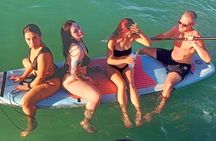 Luxury Yacht with Snorkel with BBQ and Sandbar