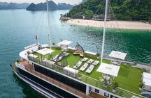 Hanoi: Hercules 5-Star Ha Long Bay Cruises with Buffet Lunch