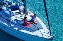 Small group half day cruise to the blue lagoon with Paros Sail