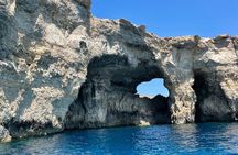 Private Boat Trip to Comino Blue Lagoon with Swim Stops and Caves