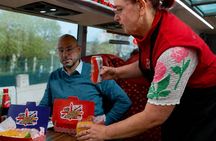 London Sightseeing Bus Tour with Traditional Fish & Chips
