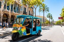 Route of Barcelona by Electric Tuk Tuk 2H