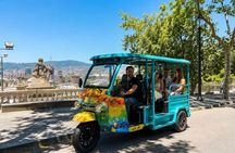 Route through Barcelona in Tuk Tuk 3H