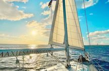 Curacao Private Romantic Sunset Sailing Tour for 2
