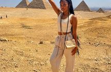 2 Golden full Days private Tour to sunrise camels Cairo pyramids museums cruise