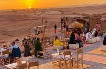 Sunset Dinner in Agafay with show and Transport
