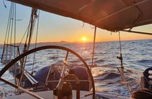 Private Sunset Sailing Cruise to the Temple of Apollo