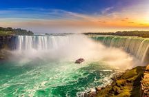 Niagara Falls Tour with Boat Cruise Skylon and Behind Falls