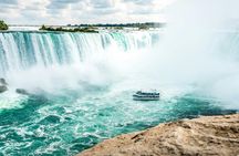 Niagara Falls Tour with Boat Cruise Skylon and Behind Falls