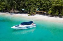 Kahung Beach at Coral Island by Speedboat